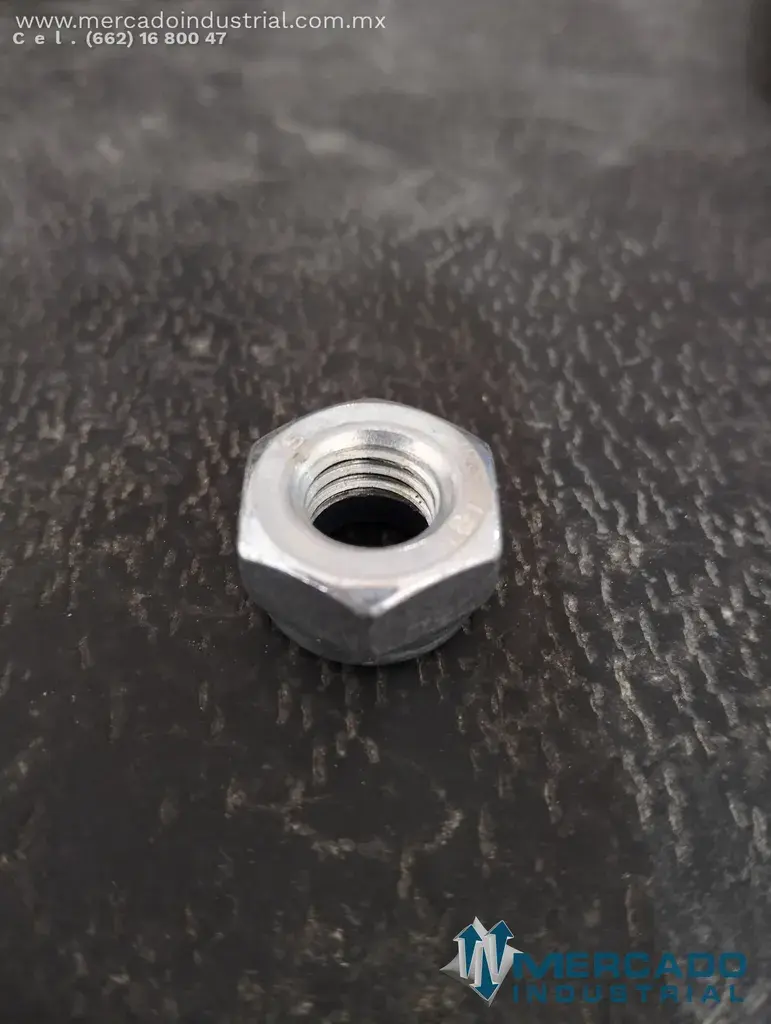TUERCA DE SEGURIDAD M10 MEDIDA MILIMETRICA PERFORACION - imagen 1