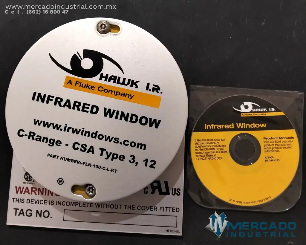 FLUKE VENTANAS DE INSPECCION MODELO FLK-100-CLKT - imagen 1