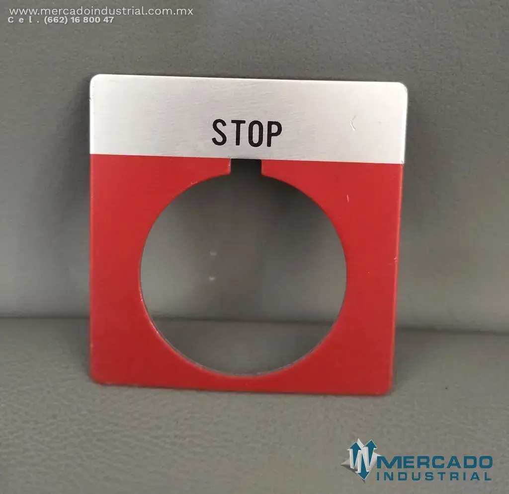 ALLEN BRADLEY 800TX550 LEGEND PLATE - imagen 1