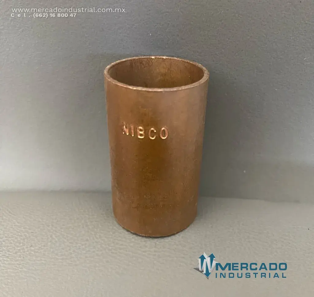 COPLE DE 3/4" DE COBRE (SOLDABLE) - imagen 1