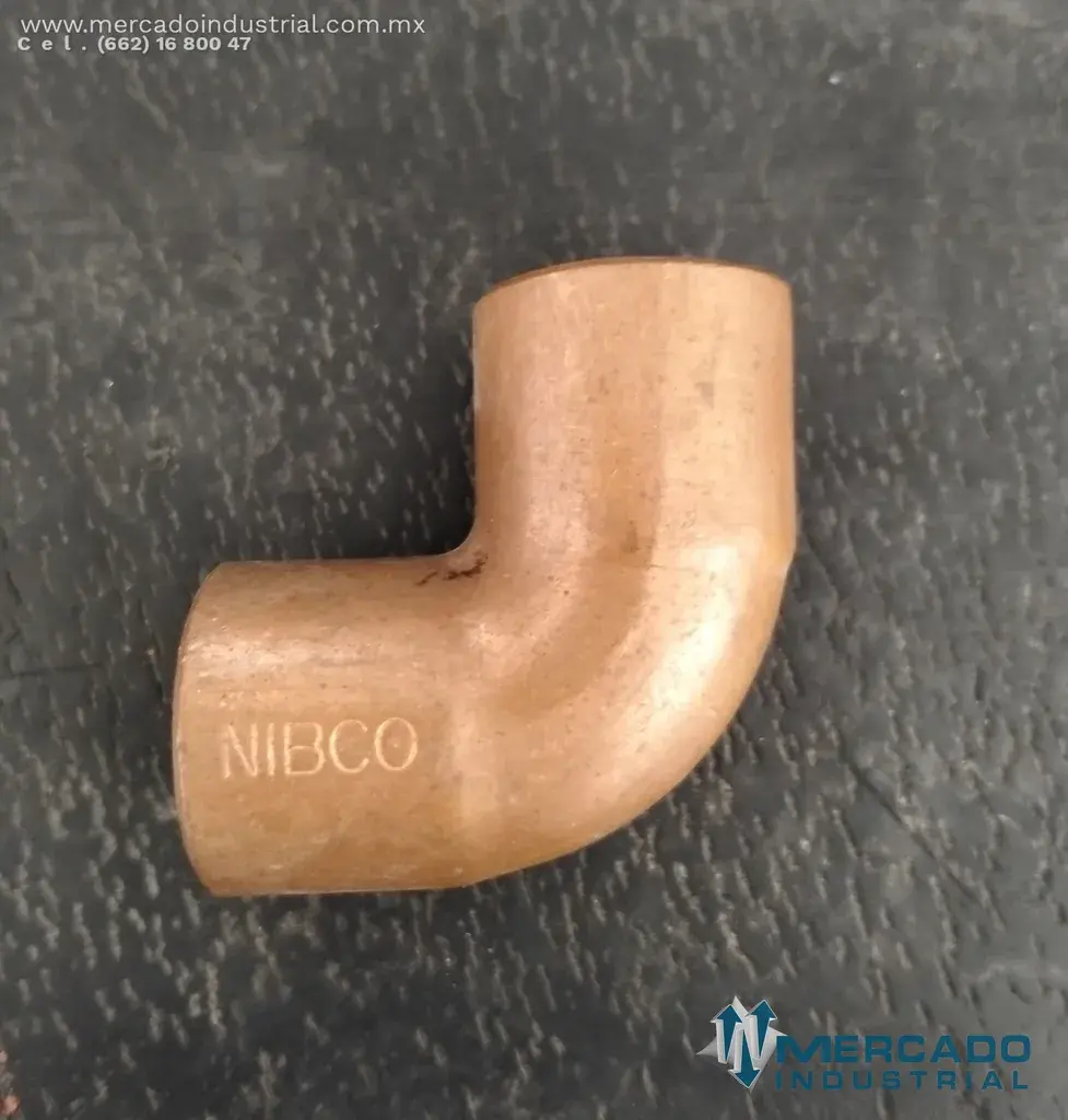NIBCO CODO 3/4 DE COBRE SOLDABLE - imagen 1
