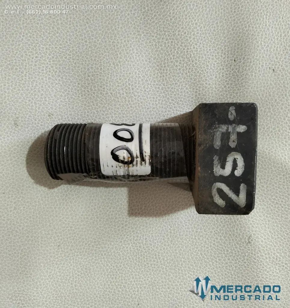 TORNILLO CABEZA CUADRADA ROSCA NF 14 HILOS - imagen 1