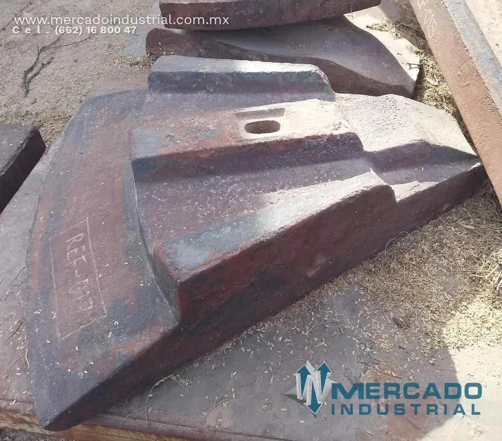 Blindaje para tapadera de molino 7x12 marca FUCASA - imagen 1