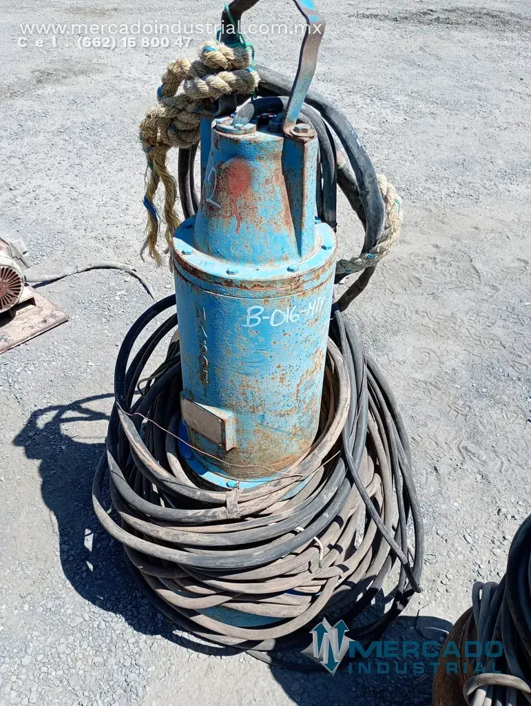 Bomba sumergible 25 HP modelo BCA-04-254 marca NABOHI - imagen 1