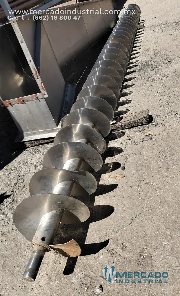 Gusano helicoidal de 5 m x 16" de diámetro - imagen 1