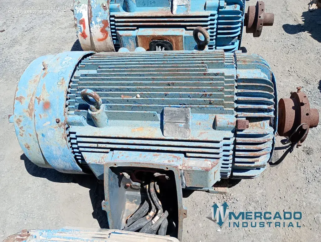 Motor eléctrico 350 HP 4 polos 1785 RPM marca Reliance - imagen 1