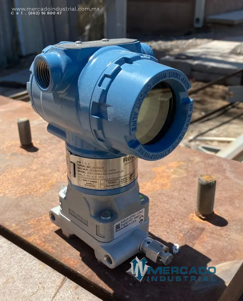 Transmisor de flujo 3626 PSI parte ZX1214444 marca Rosemount - imagen 1