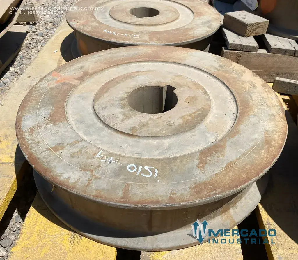 Ensamble de rueda motriz 50 cm x 12 cm parte 375/3N/N marca Munck - imagen 1
