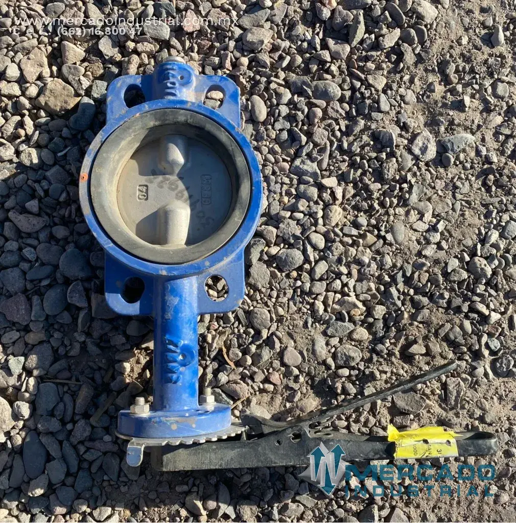 Válvula manual 285 PSIG 4 1/3" parte FL111260-AC.MV.T050 marca Outotec - imagen 1