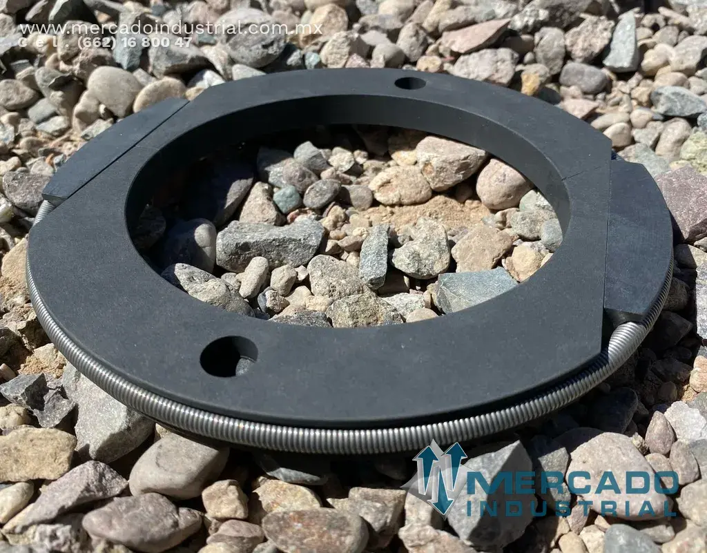 Empaque sellado de grafito 3 5/32" x 1/2" parte S6419 marca Continental Industries - imagen 1