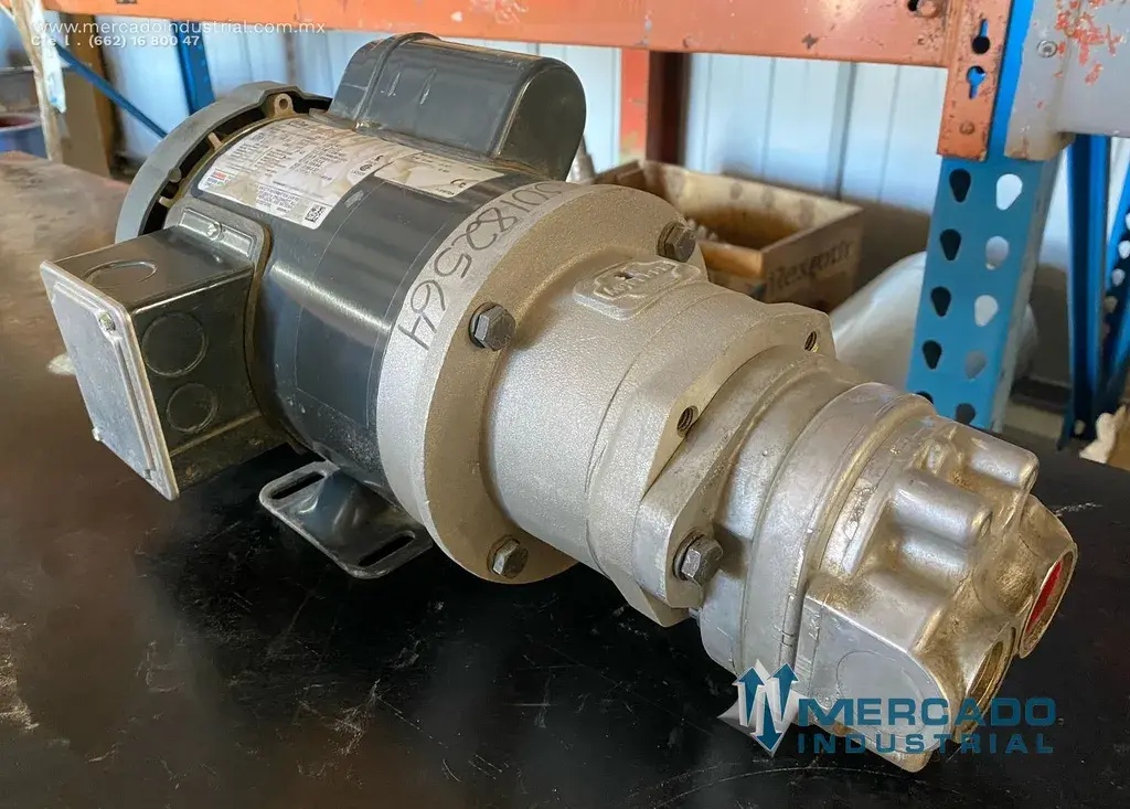 Bomba hidráulica 1 HP 1425 RPM parte G572 marca Marathon - imagen 1