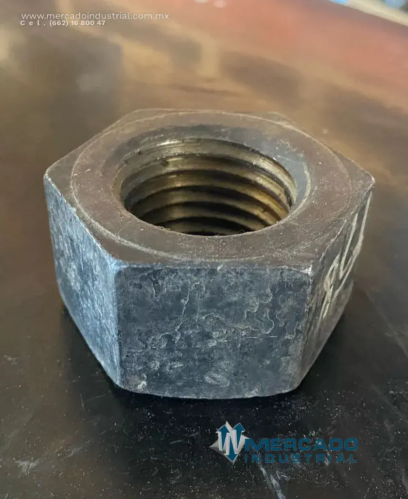 Tuerca hexagonal 3.5 cm x 3.4 cm parte 20Q271D96  marca P&H - imagen 1