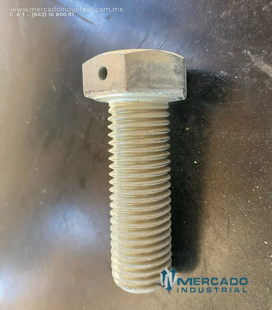 Tornillo hexagonal 1" grado 6 cabeza perforada parte 20P1871D539 marca P&H - imagen 1