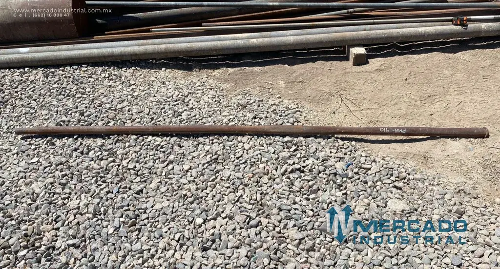 Tubo de acero ranurado 2.4 m x 1 1/2" - imagen 1