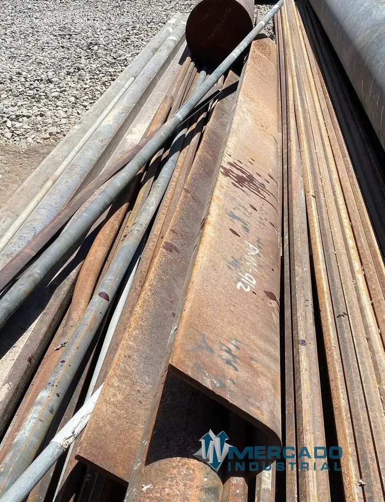 Viga de acero en "U" 3 m x 8" - imagen 1
