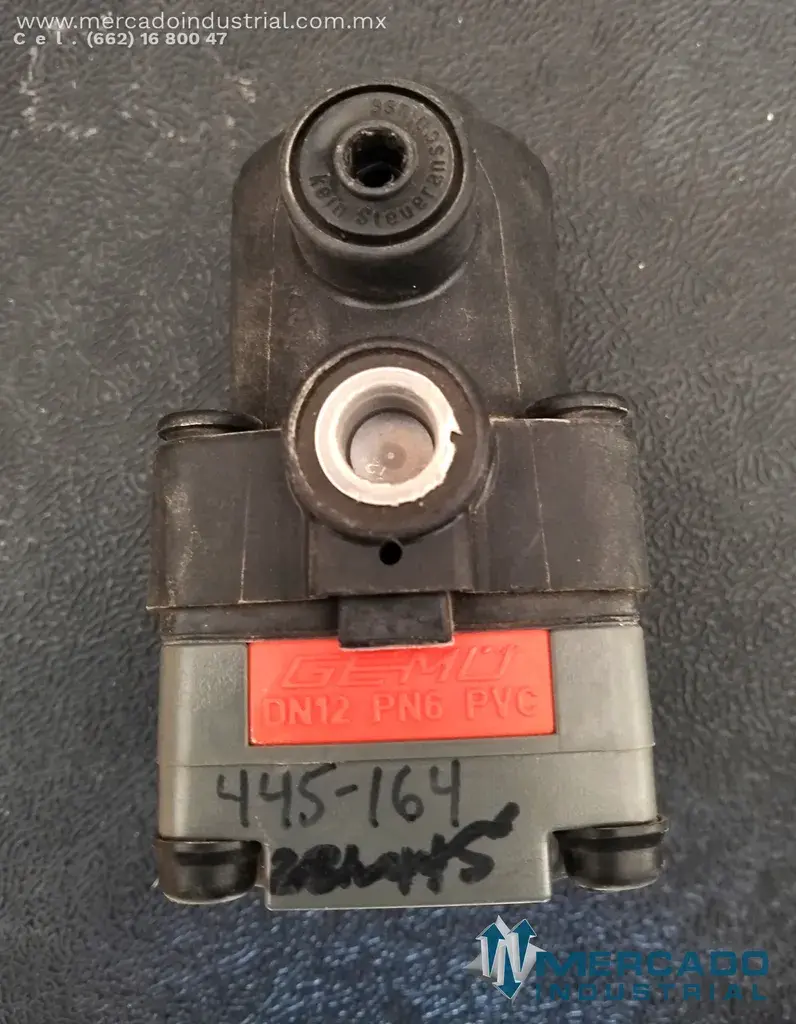 GEMU VALVULA NEUMATICA 610 (DN12PN6PVDF) - imagen 1