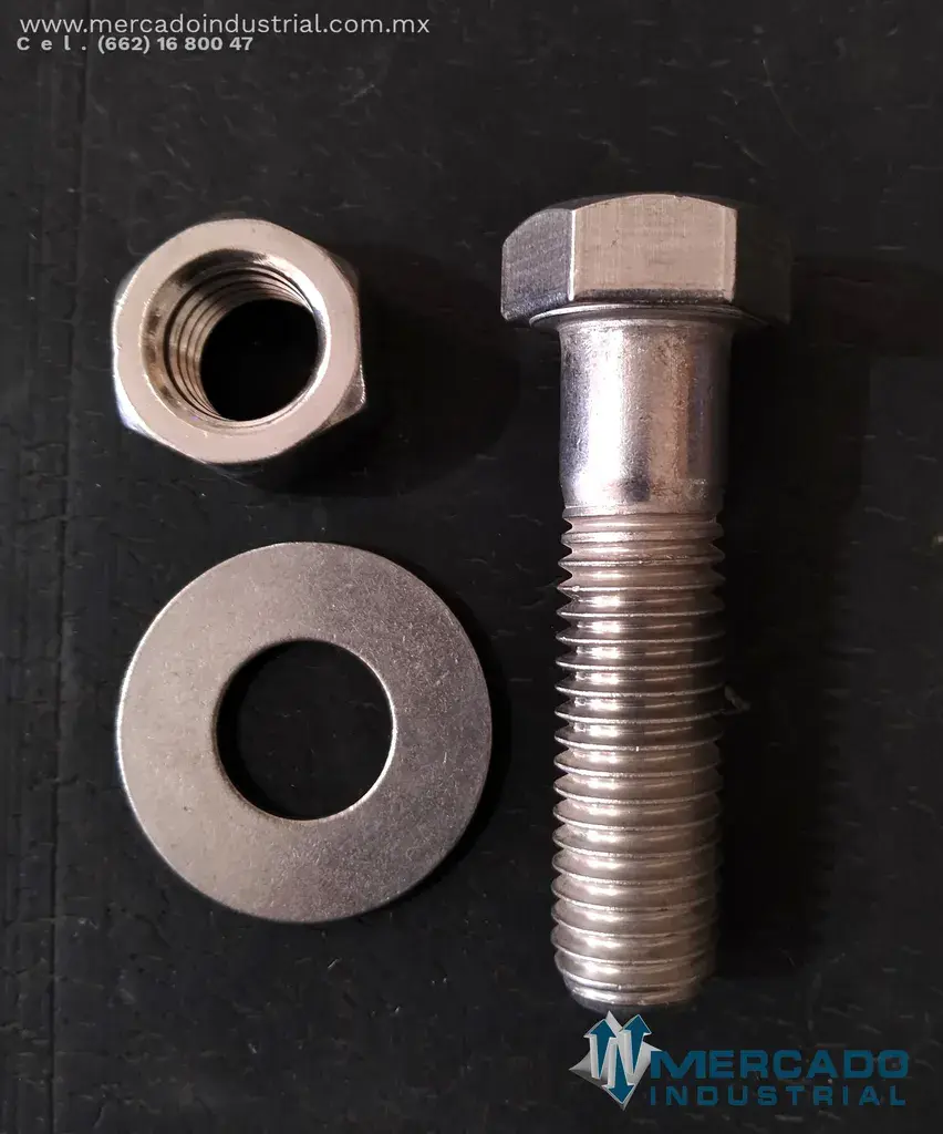 TORNILLO CABEZA HEXAGONAL ROSCA ESTANDAR 5/8" X 2 1/2" - imagen 1