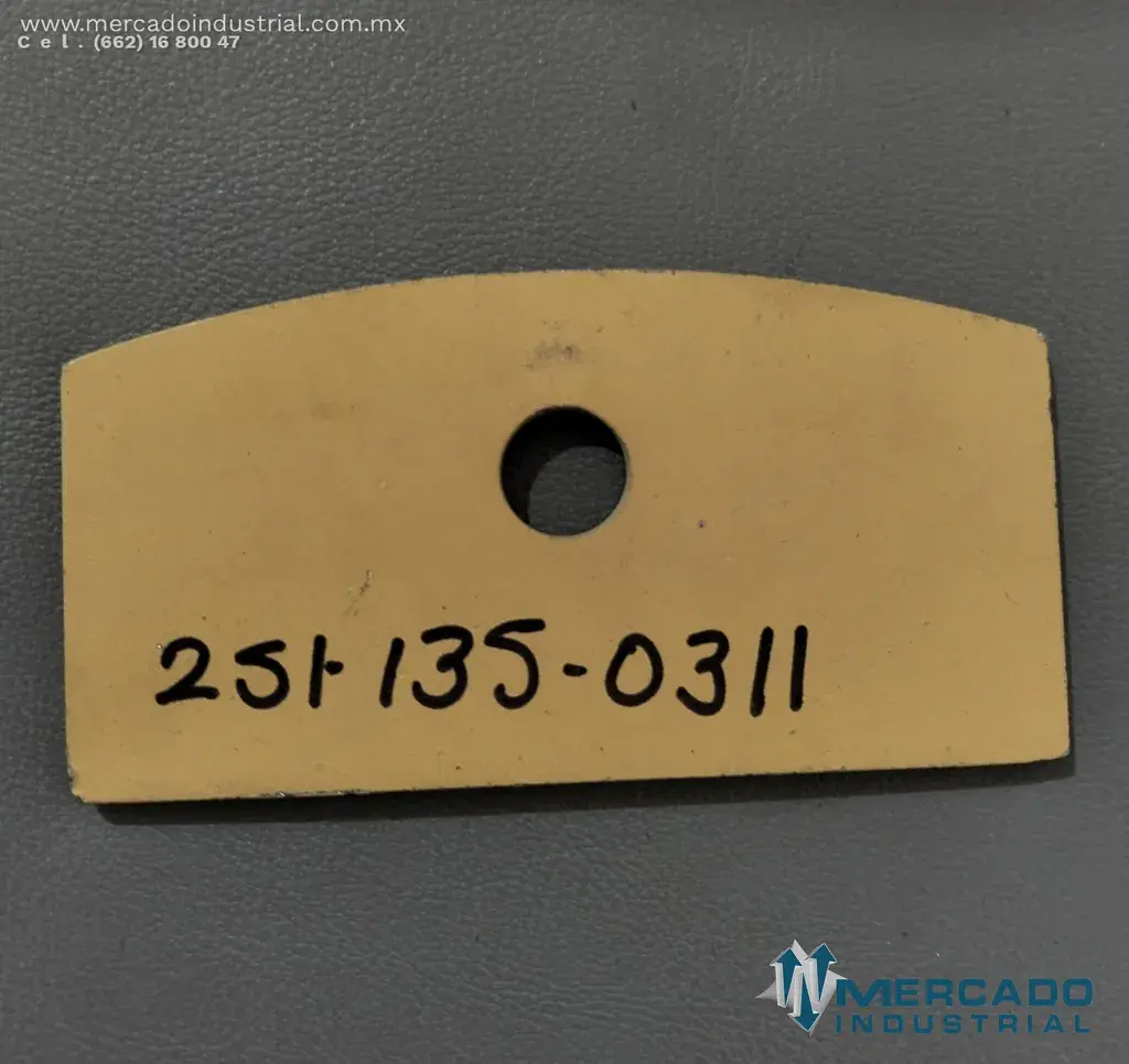 KOMATSU 14Y-21-11231 PLATE (D155AX-6) - imagen 1
