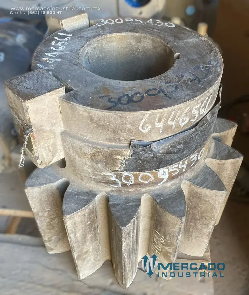 Piñón de 14" con 15 dientes parte 1N1318F1 marca P&H - imagen 1