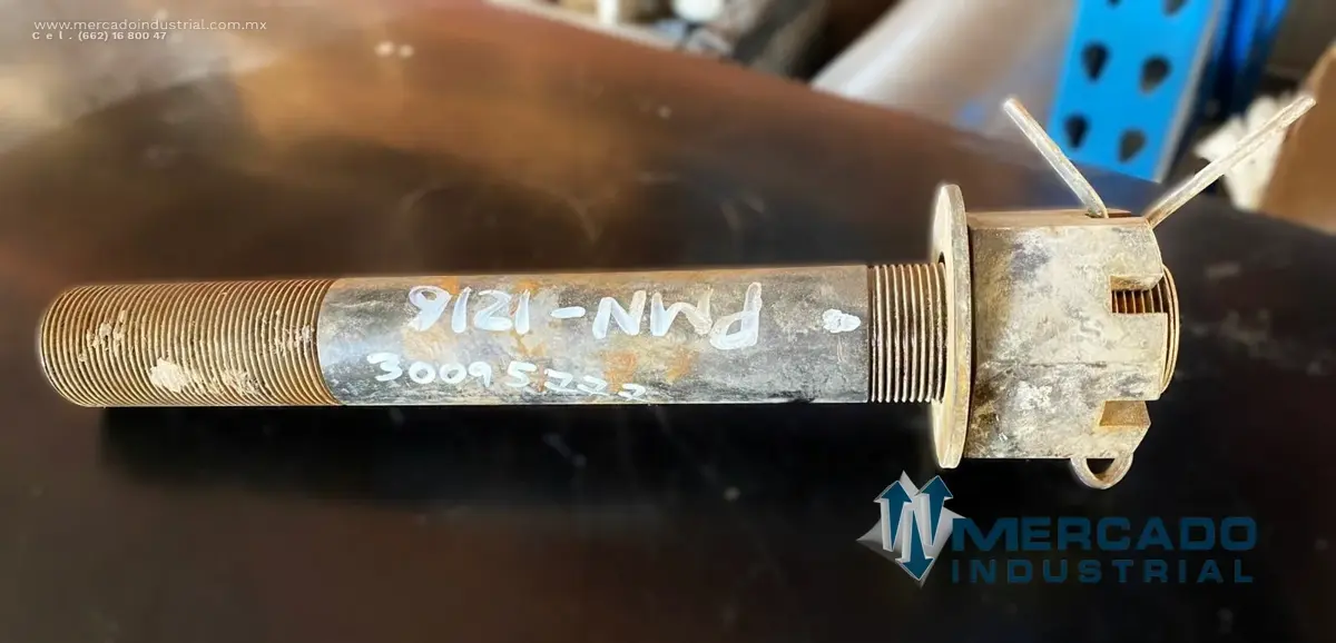Perno de varilla 1 1/2" x 12 3/4" con arandela 3" parte 20T8894C1F1 marca P&H - imagen 1