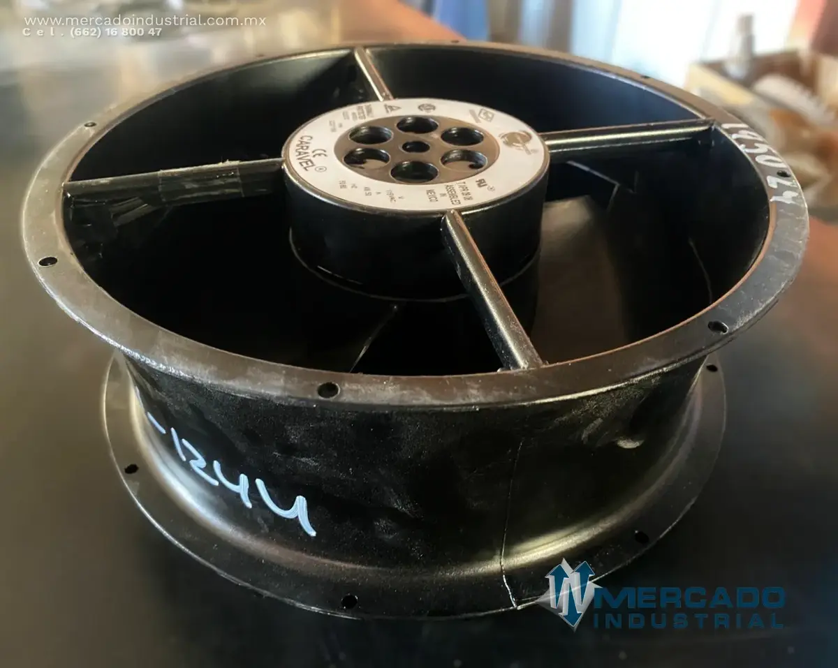 Ventilador 10" x 3 1/2" 115 V AC 0.50 A parte 080189 marca Caravel - imagen 1