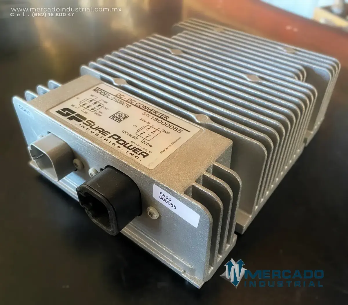 Convertidor DC-DC 24 V parte 542-3021 marca Sure Power - imagen 1