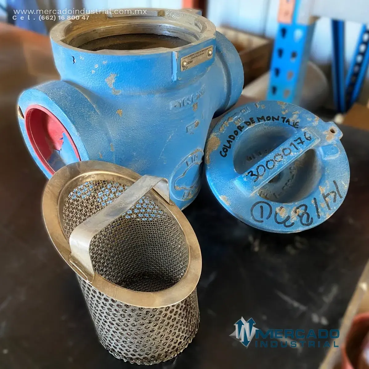 Filtro colador de montaje tipo canasta parte F-1030-IIRN marca Viking Pump - imagen 1