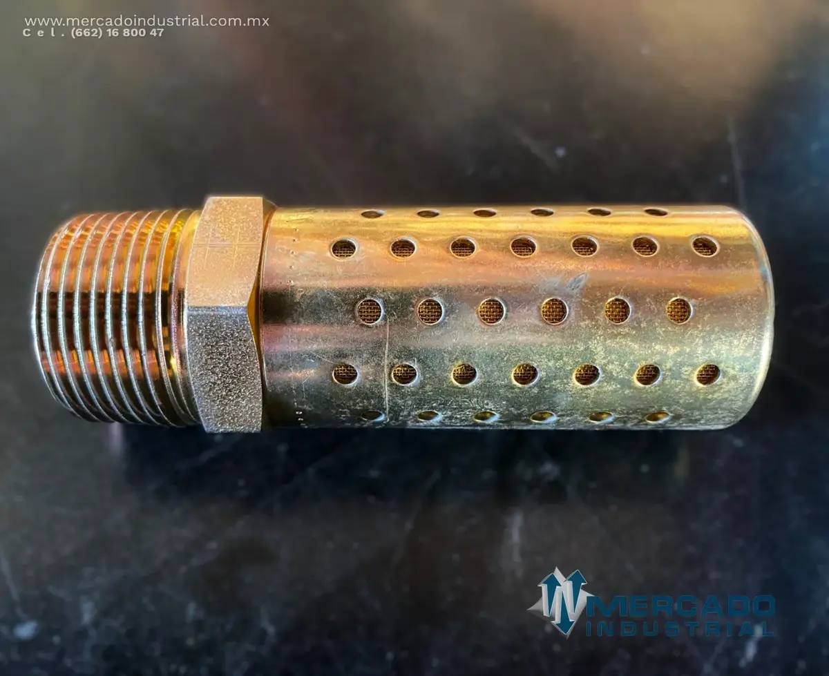 Silenciador 1 1/4" x 4" parte 530.033.000 marca Alwitco - imagen 1