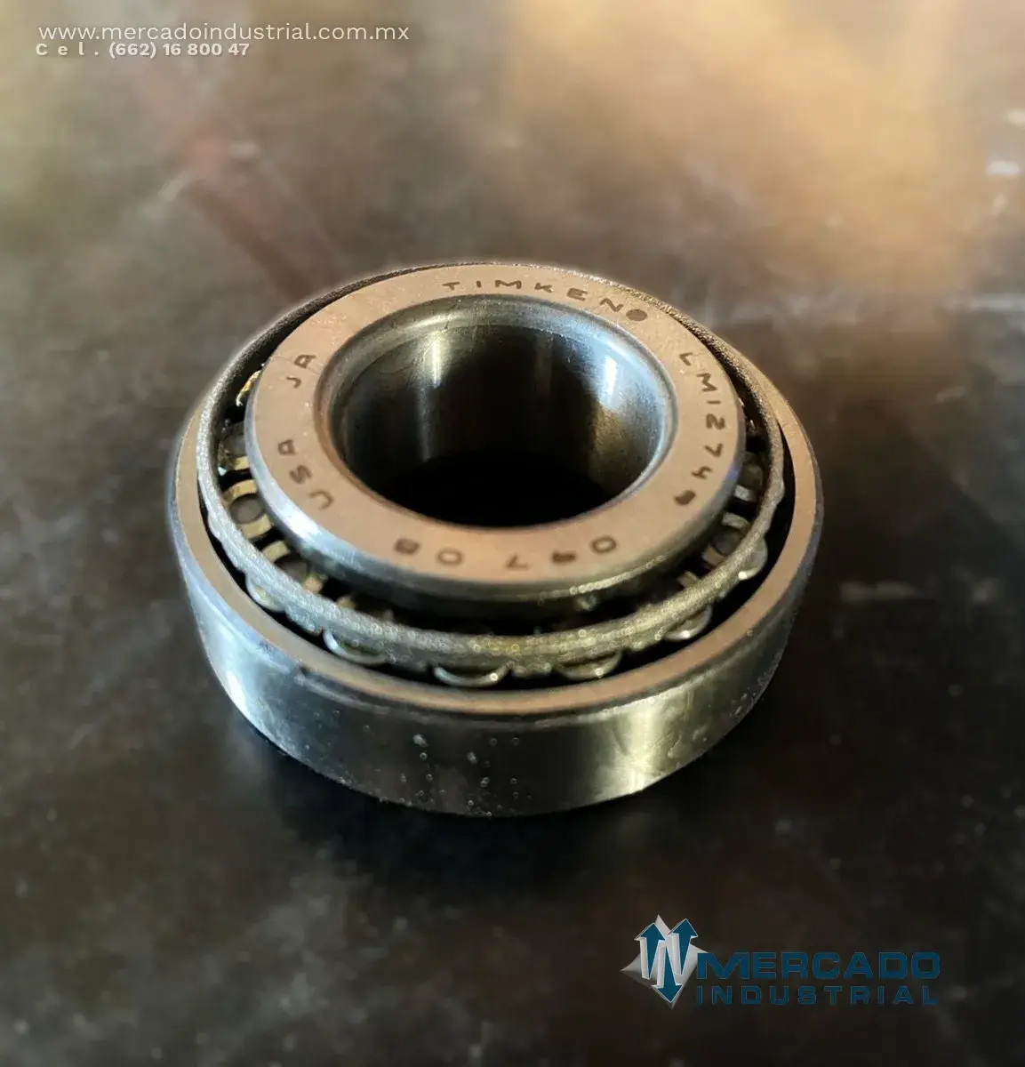 Rodamiento de rodillos 1 3/4" x 1" parte LM12711 marca Timken - imagen 1
