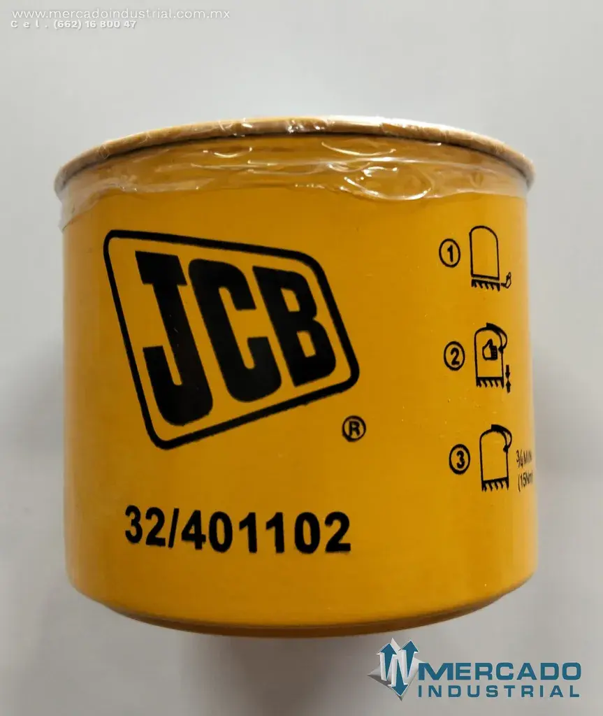 JCB 32/401102 KIT ELEMENT FUEL FILTER SHORT - imagen 1