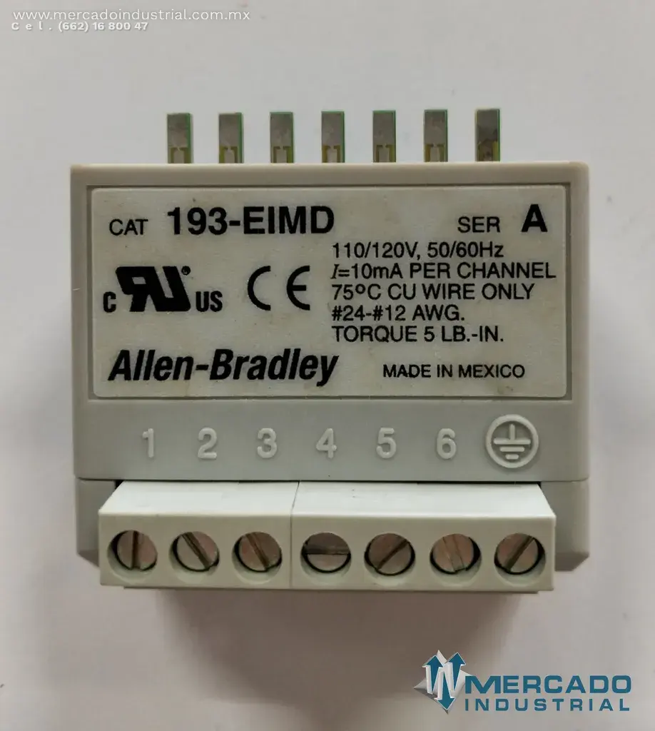 ALLEN BRADLEY (193-EIMD) ELECTRONIC INPUT MODULE – DEVICE NET - imagen 1