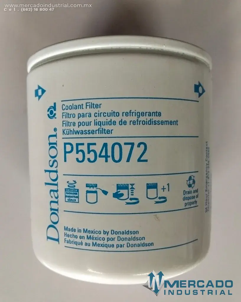 DONALDSON P554072 COOLANT FILTER 251-911-0136 - imagen 1