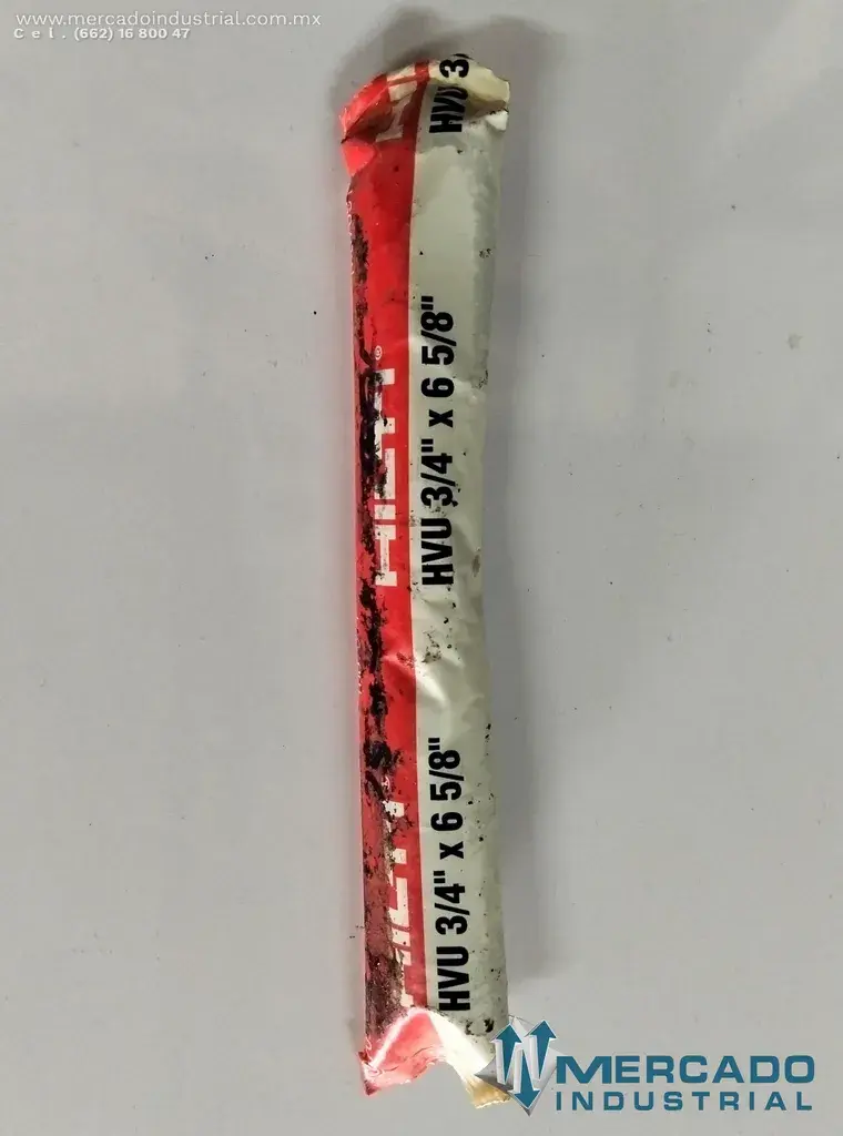 HILTI AMPOLLA ADHESIVA HVU 3/4" X 6 5/8" - imagen 1