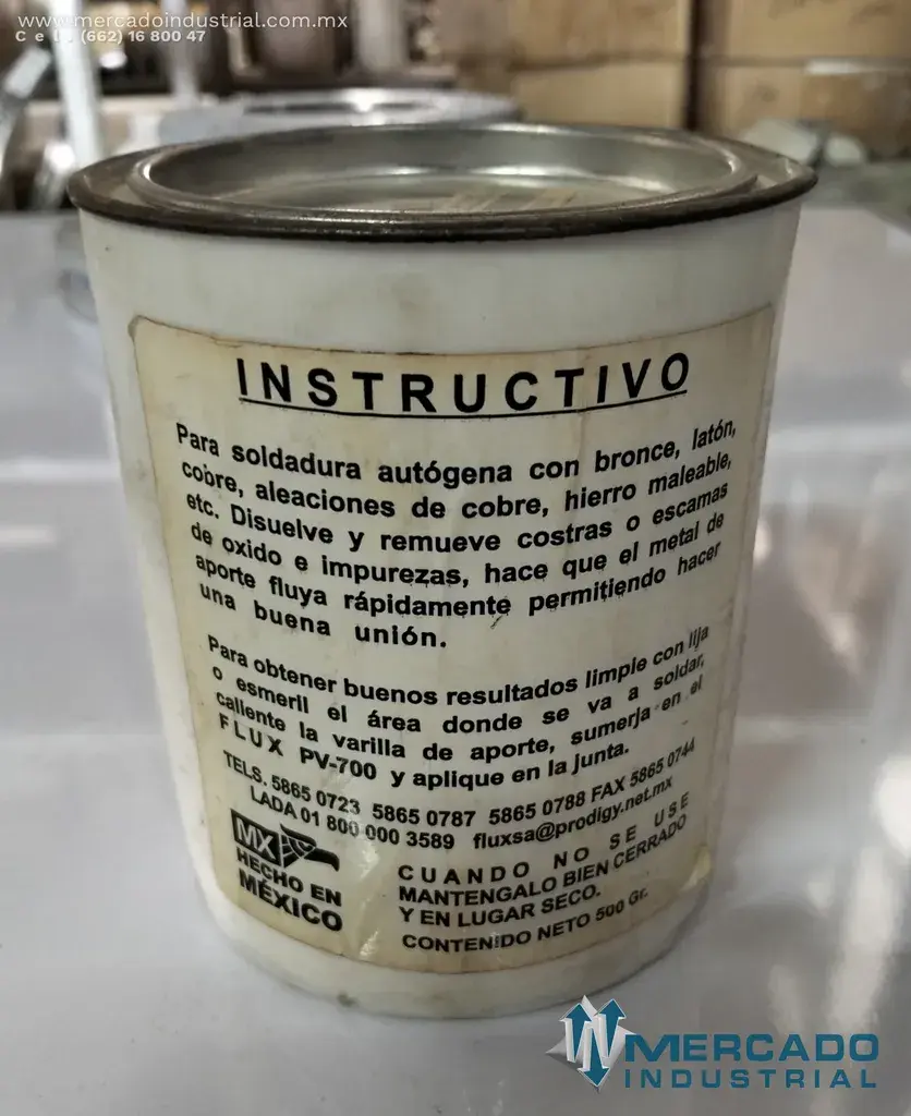 FLUX FUNDENTE ESTAÑO PV-700 11400010 - imagen 1