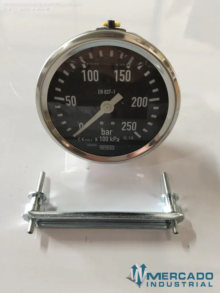 Epiroc 3176602200 GAUGE (MANOMETRO DE PRESIÓN) EPIROC SIMBA 1 Y SIMBA 2 - imagen 1