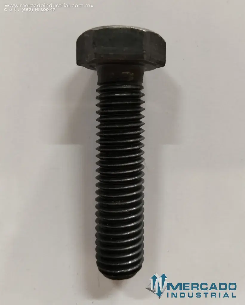 TORNILLO HEXAGONAL GRADO 8.8 M 15/32" X 2" MEDIDA MILIMETRICA PERFORACIÓN - imagen 1