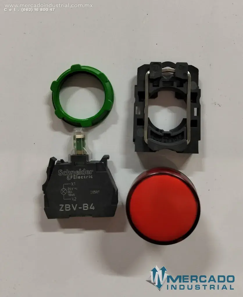 EPIROC 3217001205 (XB2-BVB4LC) LUZ INDICADORA LED ROJA (SIMBA) - imagen 1