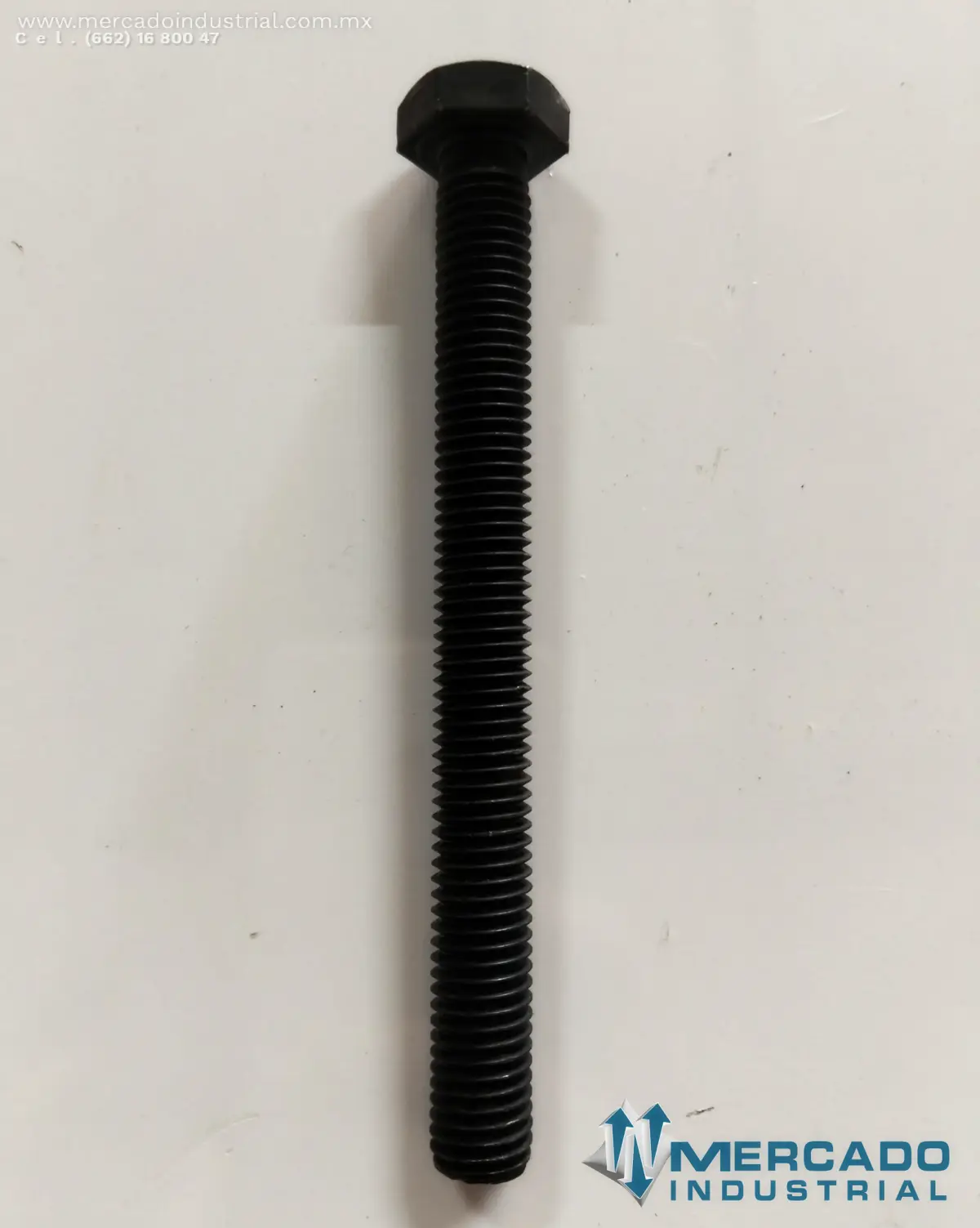 TORNILLO HEXAGONAL GRADO 8.8M 15/32" X 4 3/4" MEDIDA MILIMETRICA PERFORACIÓN - imagen 1