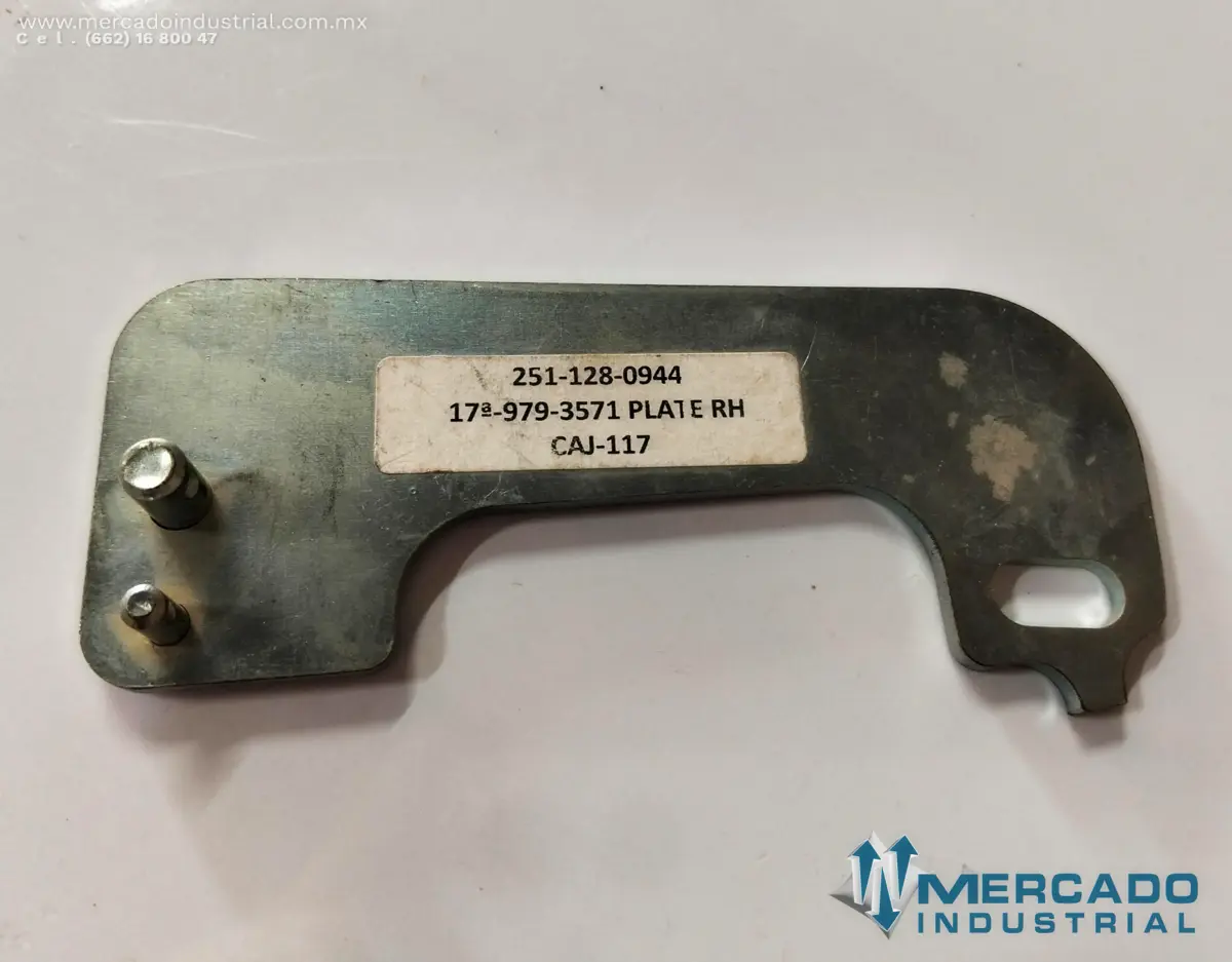Komatsu 17A-979-3571 PLATE RH - imagen 1