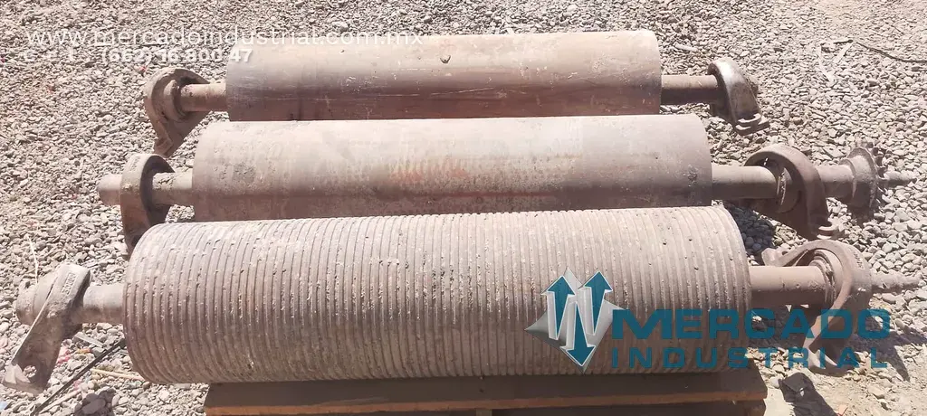 Rodillo motriz de 12" diámetro x 44" largo - imagen 1