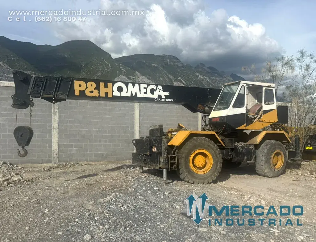 Grúa todoterreno 20 TON modelo OMEGA 20-20 marca P&H - imagen 1
