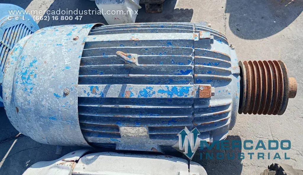 Motor eléctrico 150 HP 4 polos 1780 RPM marca US Motors - imagen 1