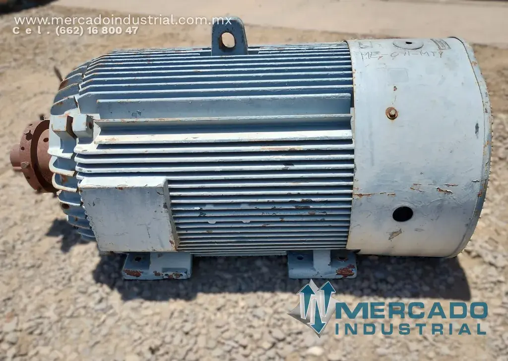 Motor eléctrico 350 HP 4 polos 1785 RPM marca US MOTORS - imagen 1