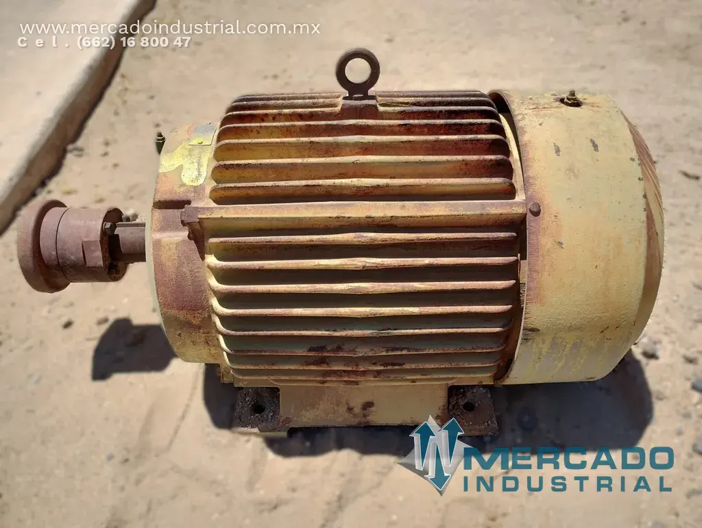 Motor eléctrico 30 HP 6 polos 1170 RPM marca RELIANCE - imagen 1