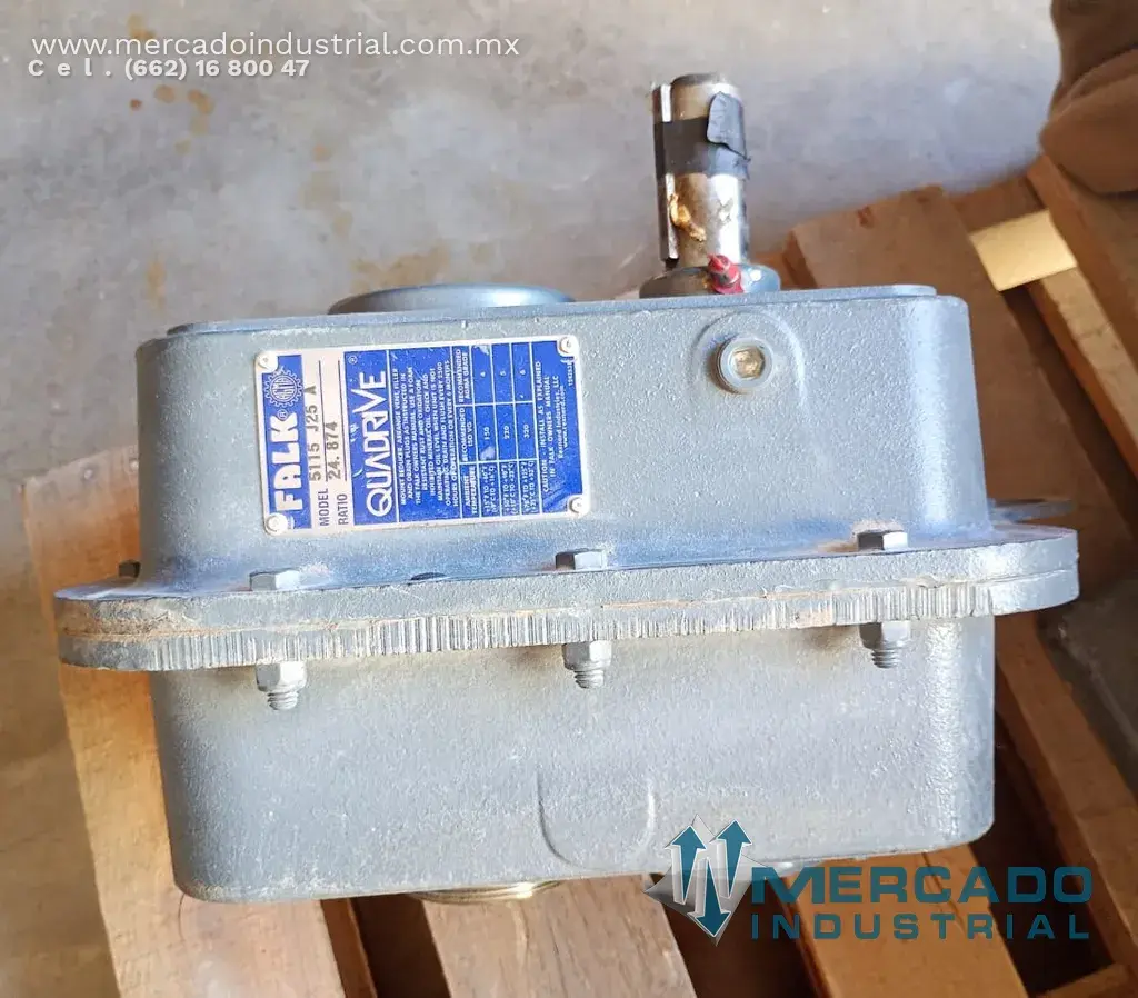 Reductor tamaño 2 relación 24.8:1 parte 5115 J25 A marca Falk - imagen 1