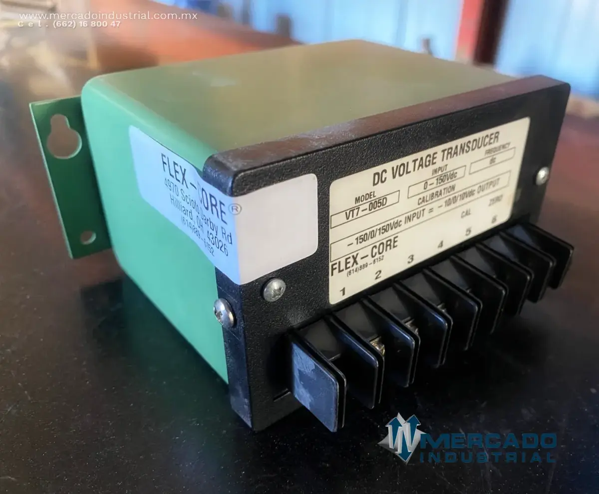 Transductor de voltaje DC parte 514-3211 marca FLEX-CORE - imagen 1