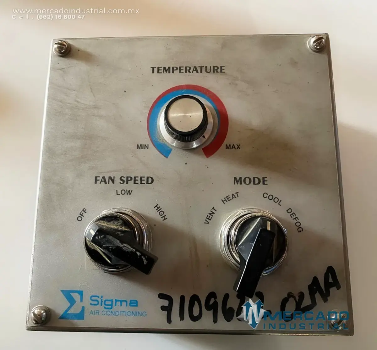 Piloto de control completo parte 62045506 marca SIGMA AIR CONDITIONING - imagen 1