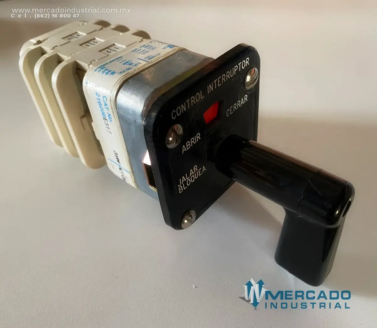 Control interruptor 20 A 480 V AC parte 2TB20BE317 marca Voltamp - imagen 1