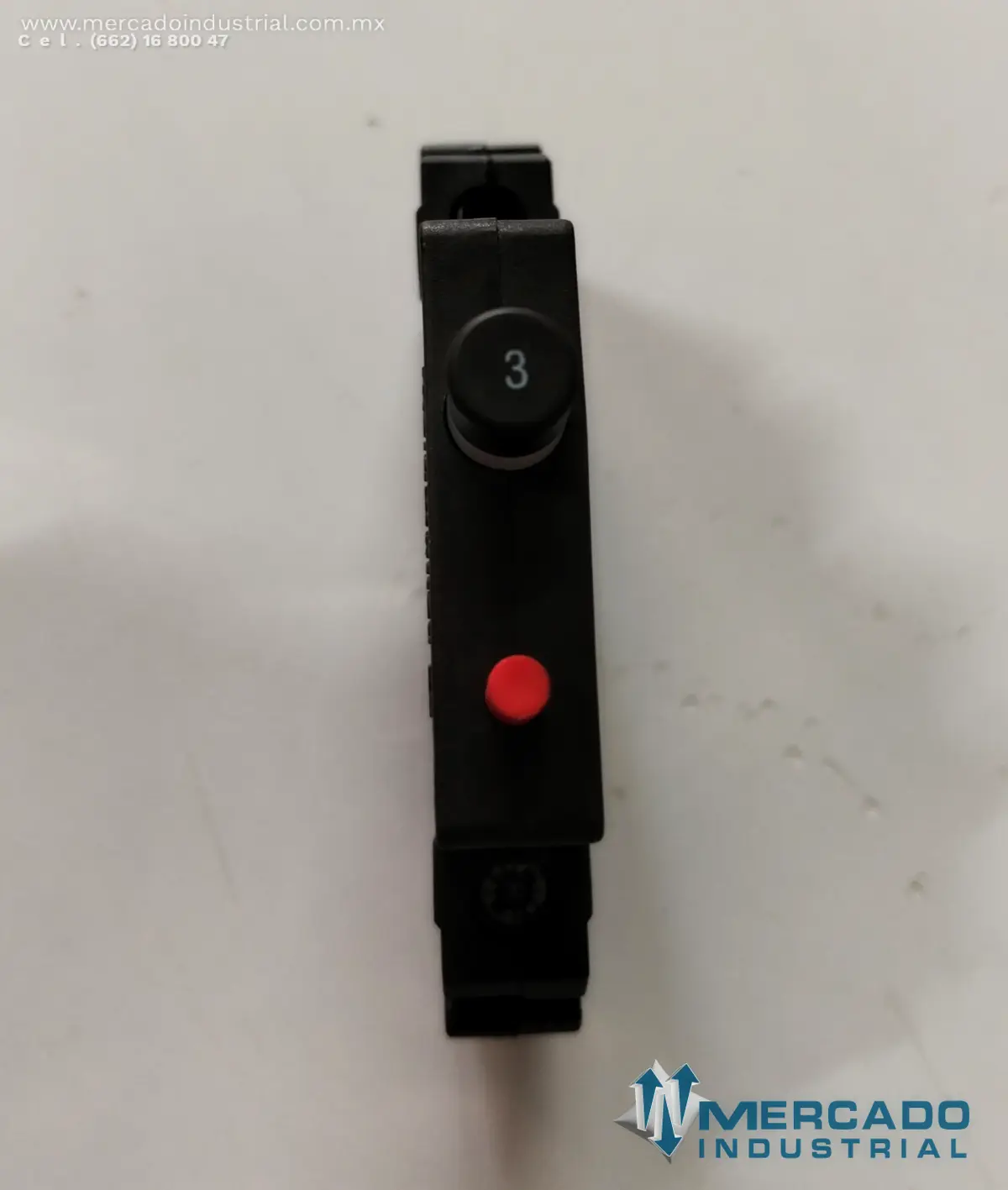 WEIDMULLER 1009593 CIRCUIT BREAKER 3 A RAIL MOUNT - imagen 1