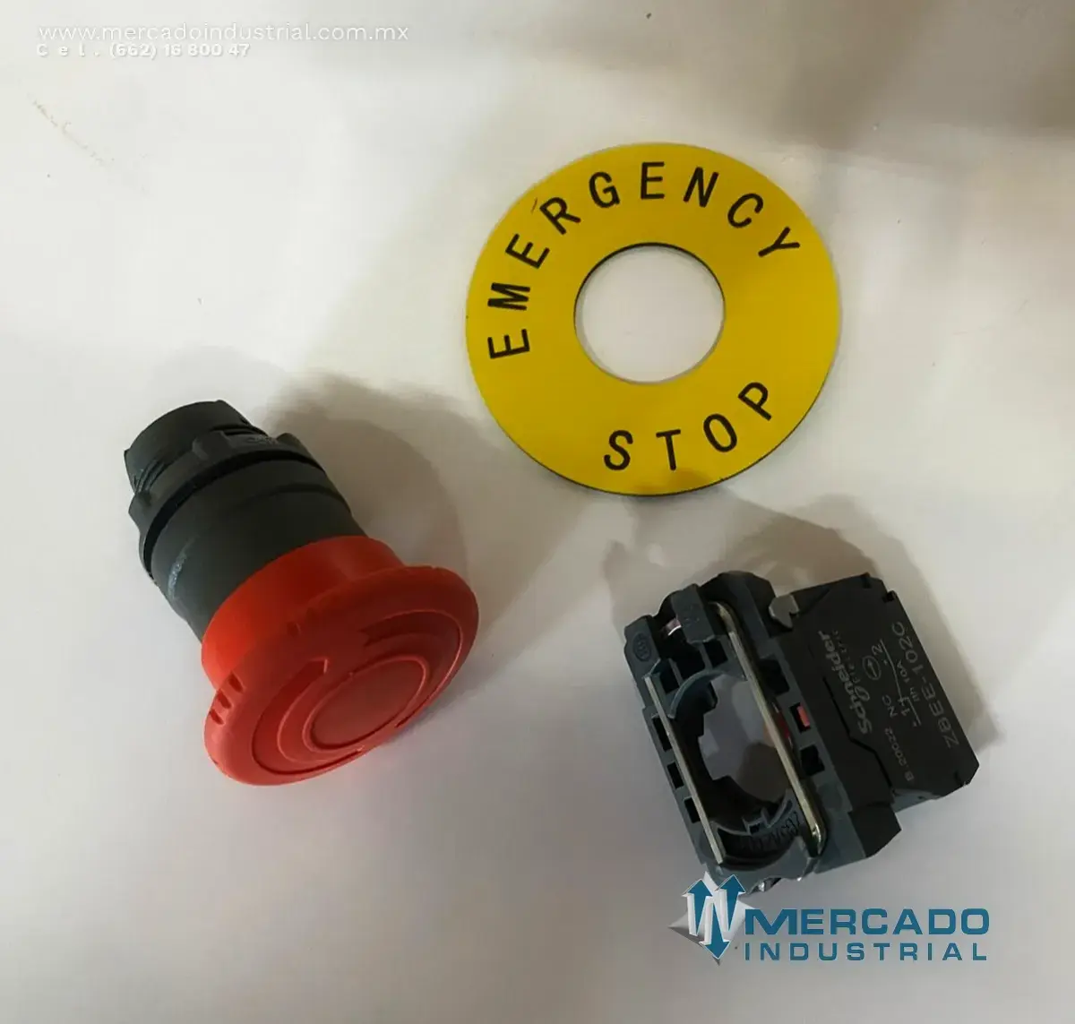 KOMATSU 5726582338 PARO DE EMERGENCIA BOTON (D55) - imagen 1